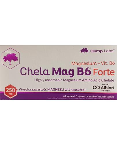 Olimp Chela-Mag B6 Forte, kapsułki, 60 sztuk